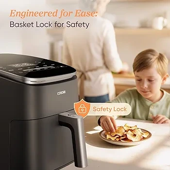 COSORI TurboBlaze 6-Quart Smart Air Fryer view 3