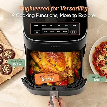 COSORI TurboBlaze 6-Quart Smart Air Fryer view 4