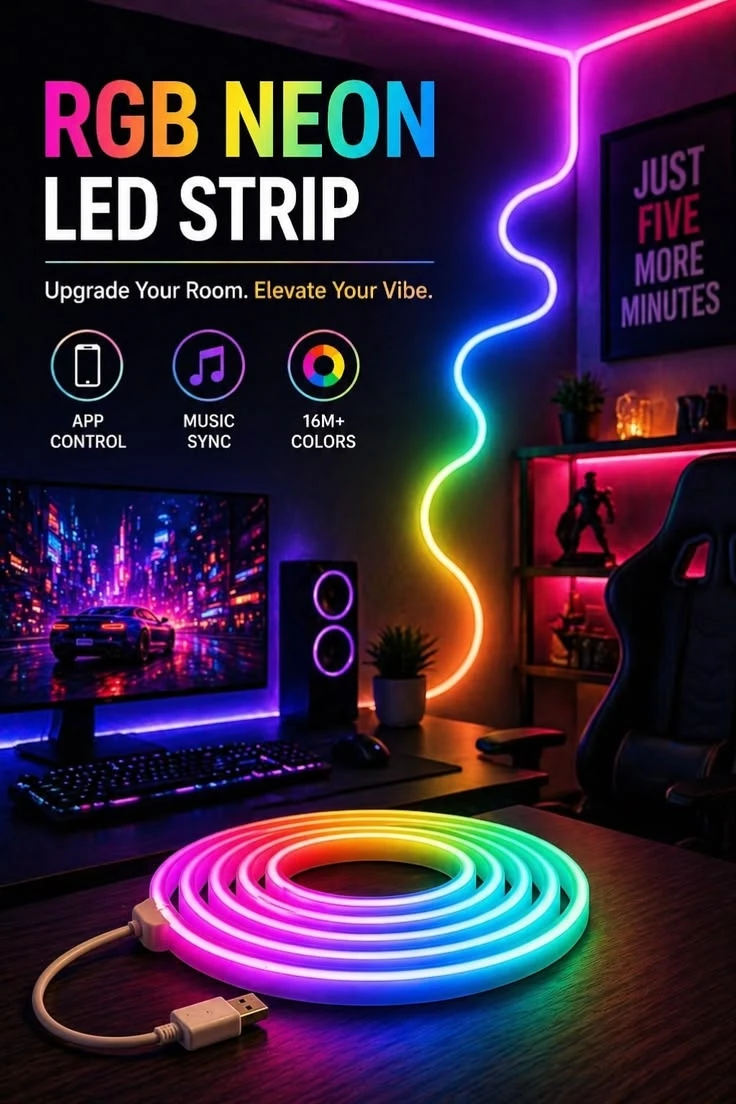 LumiCrest RGBIC LED Strip Lights