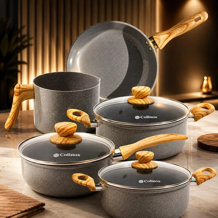Nestora Non-Stick Ceramic Cookware Set